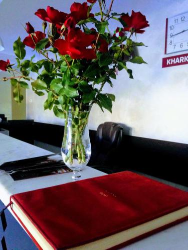 Posezení v ubytování Hotel Kalyna