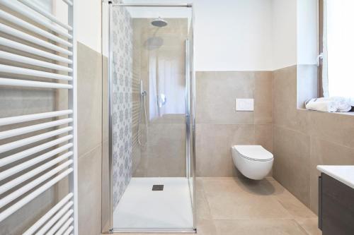 Phòng tắm tại Agriturismo De Bas