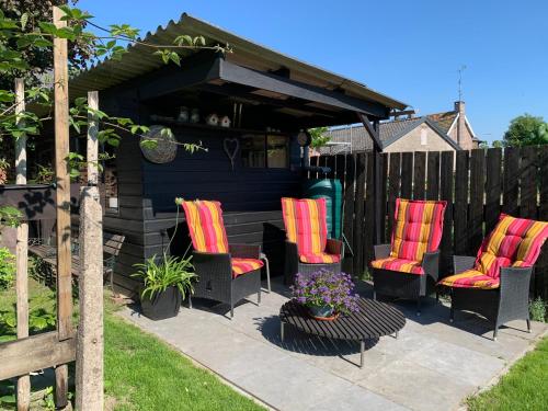 Taman di luar B&B 't Pakhuis