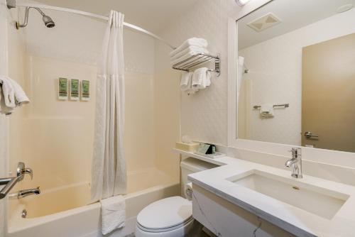 Ένα μπάνιο στο Best Western Peace Arch Inn