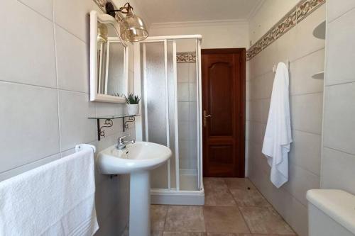 Kúpeľňa v ubytovaní La casa de Dona Lucila
