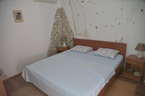 Postel nebo postele na pokoji v ubytování Apartments Uskok