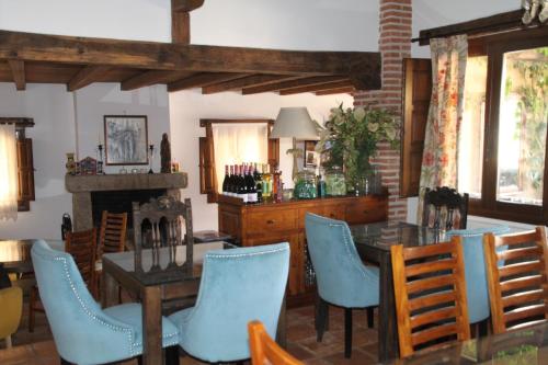 Et opholdsområde på Casa Rural La Picota