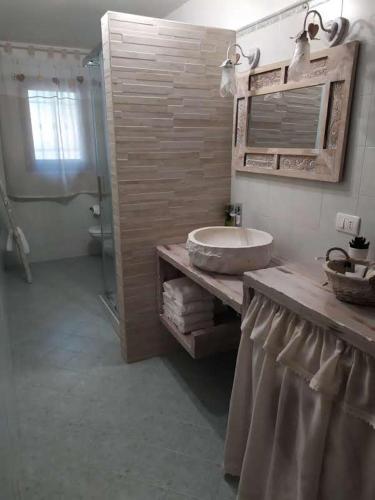 Kúpeľňa v ubytovaní Dimora Algano Apartment