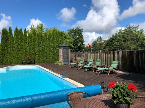 Swimmingpoolen hos eller tæt på SeaTone