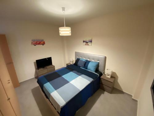 Postel nebo postele na pokoji v ubytování Apartamento Mady playa morro de gos