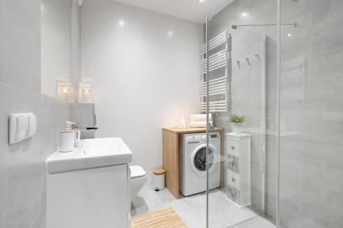 Kúpeľňa v ubytovaní Elite Apartments Garden Gates Premium