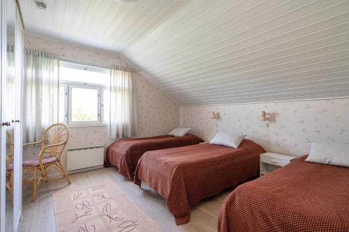 Кровать или кровати в номере Ellilän Kievari