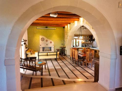 Posezení v ubytování Villa Ermis - The Cretan Castello