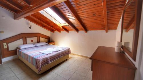 Katil atau katil-katil dalam bilik di Yücel Hotel