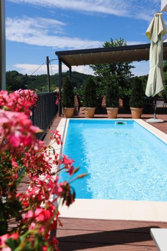 Wellness Hotel Villa Magdalena — Pool view