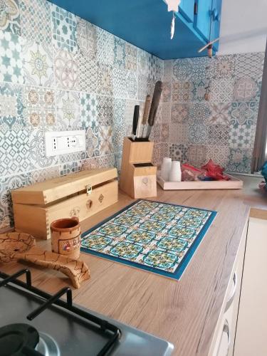 Η κουζίνα ή μικρή κουζίνα στο Casina Versilia