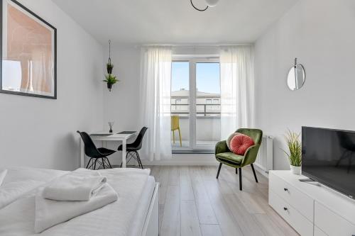 Posedenie v ubytovaní Apartamenty Świętej Barbary