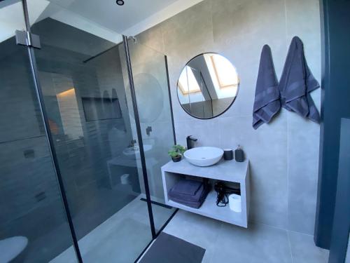 Ванная комната в Luxury Apartments Keszthely