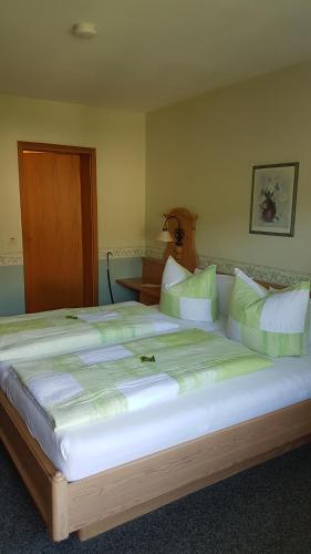 Letto o letti in una camera di Brunnenhof