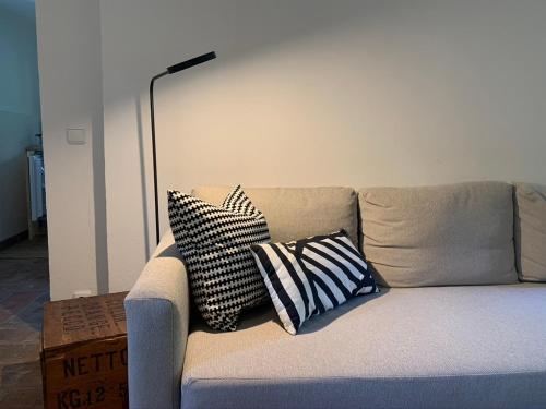 Posezení v ubytování Künstlerzimmer