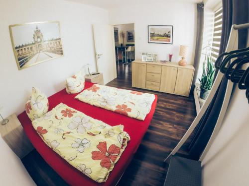 Postel nebo postele na pokoji v ubytování Ferienwohnung