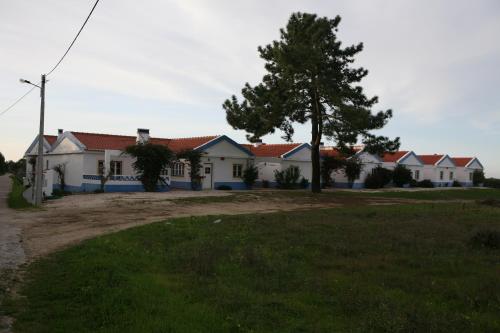 a house with a tree in front of it at Apartamentos Canal da Agua in Odeceixe