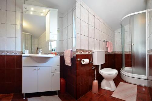Koupelna v ubytování House Klarin