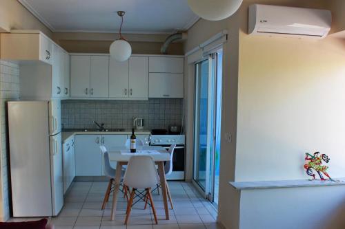 Kuchyň nebo kuchyňský kout v ubytování Vallia Suites - Double suite A2