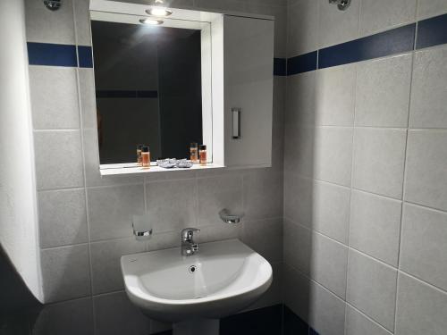 Kúpeľňa v ubytovaní Stoupa Lefktro 8