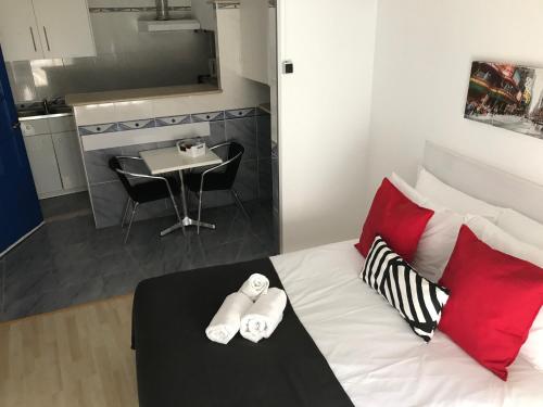 Kuchyň nebo kuchyňský kout v ubytování West Coast Peniche