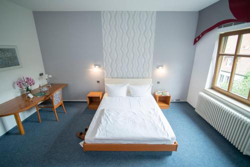 Hotel Lisztにあるベッド