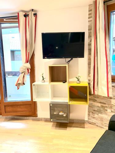 Appartement chaleureux au pied des pistes, 4 personnes, wifi