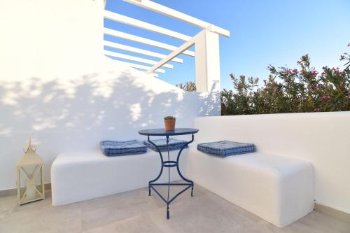 Un balcón o terraza en Aegeeis