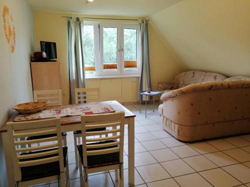 Ruang duduk di Haus Bernsteinchen
