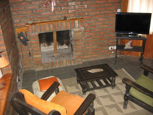Cabañas Lorienにあるテレビまたはエンターテインメントセンター