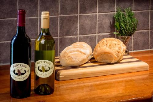 Jídlo v bed and breakfast nebo okolí