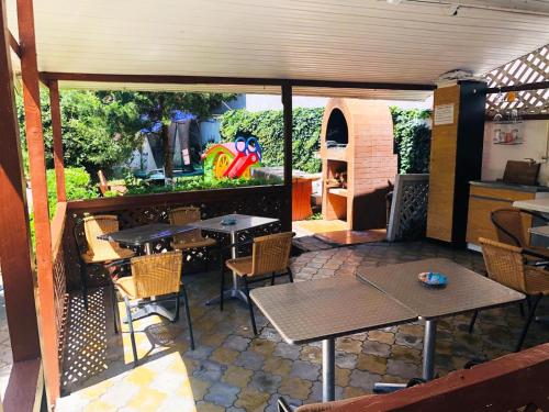 Ruang duduk di Casa Paloma