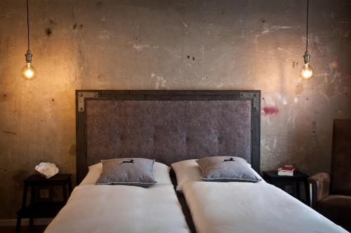 Postelja oz. postelje v sobi nastanitve Lohwald-Appartment
