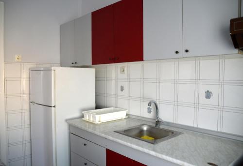 Η κουζίνα ή μικρή κουζίνα στο Antony Apartments