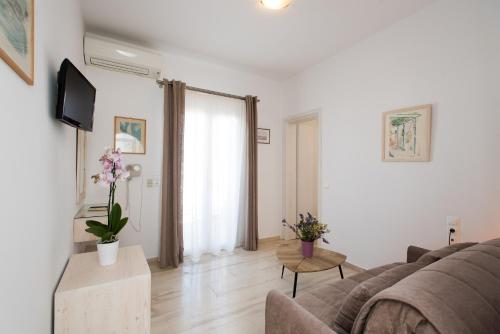 Posezení v ubytování Hotel Spanelis