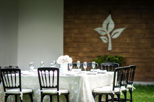 Zahrada ubytování Chiapas Hotel Express, Tuxtla Gutierrez