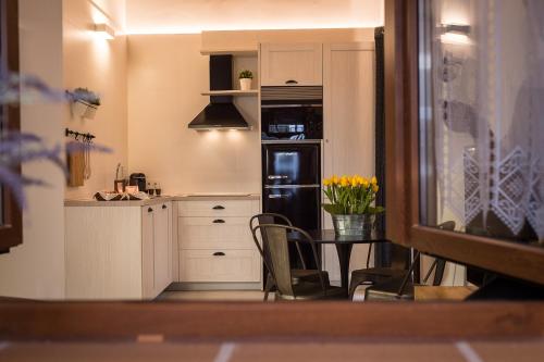 Kjøkken eller kjøkkenkrok på Panorama Suite