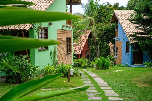 Taman di luar Calypso INN