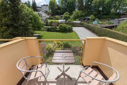 Balkón nebo terasa v ubytování Hotel Garni Pod Skalkou