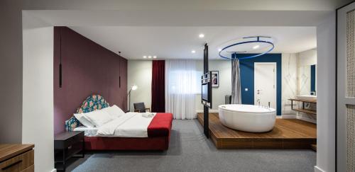 Kupatilo u objektu Hotel Bohemian Garni - Skadarlija