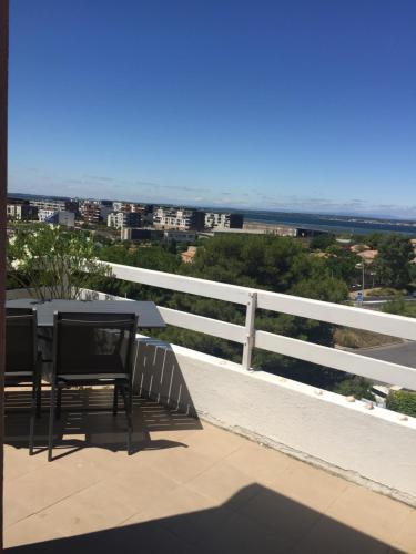 Face à la mer avec piscine à Sète