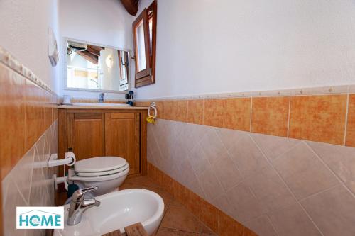 Et badeværelse på Villino Tirreno Bilo 1