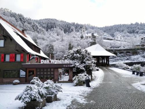 Das Waldhaus semasa musim sejuk