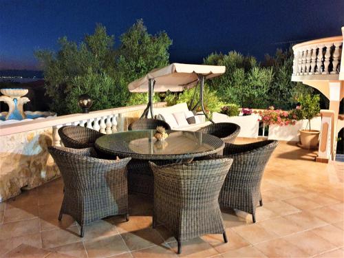 Μπαλκόνι ή βεράντα στο Apartments Katičin
