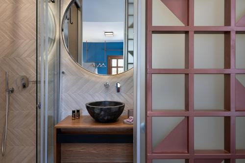 Phòng tắm tại Camere Maritima