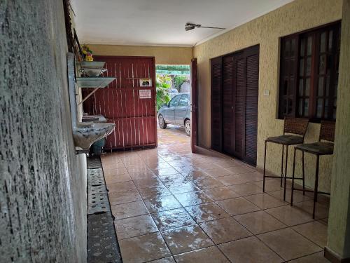 Χώρος καθιστικού στο Budget Apartamento Na Praia Ubatuba