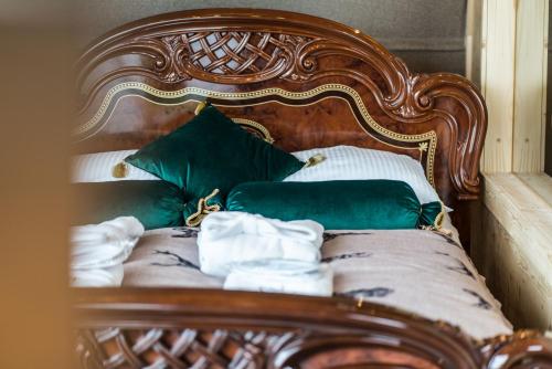 Cama o camas de una habitación en Glamp Royal
