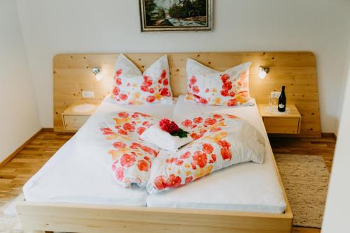 Кровать или кровати в номере Appartement VIDMAR-FERIENGLÜCK