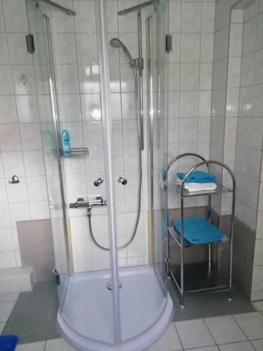 Ванна кімната в Kleines Haus mit Geschichte